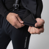 Лыжный разминочный жилет Nordski Premium Breeze/Black 2020
