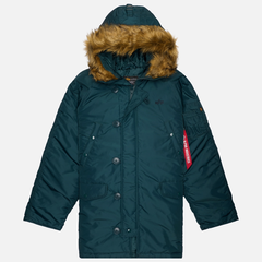 Куртка утепленная мужская ALPHA INDUSTRIES N-3B RELAXED FIT PARKA (OXFORD LOGO)