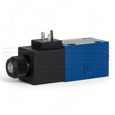 Фото 3WE6B61/CW220-50N9K4 - Гидрораспределитель золотниковый Ду 6 с электроуправлением, схема B (573Е), электроуправление W230, возврат - пружинный