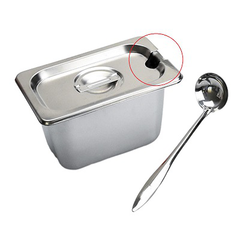 Крышка GN 1/2  VALEX с отверстием