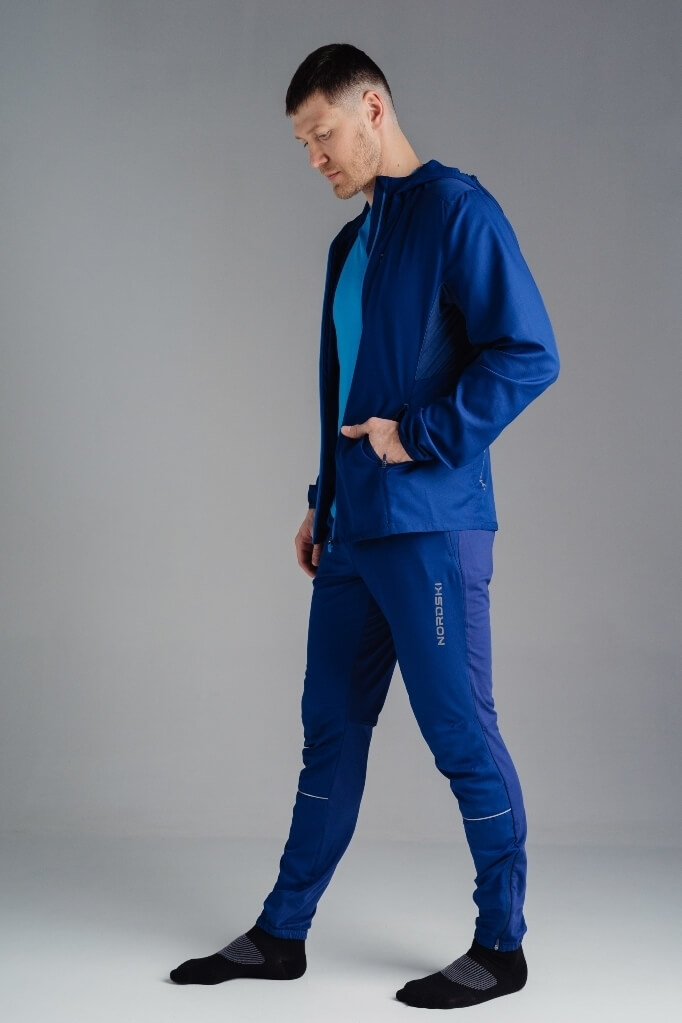Nordski Run костюм для бега мужской navy - 3