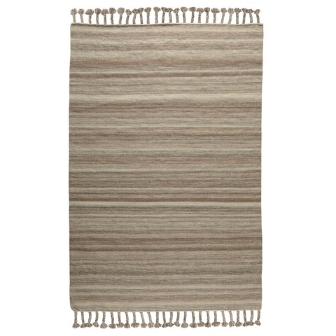 Ковер из шерсти и хлопка с кисточками из коллекции ethnic, 160х230 см