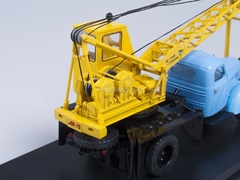ZIL-164 Truck Crane AK-75 blue-yellow Start Scale Models (SSM) 1:43