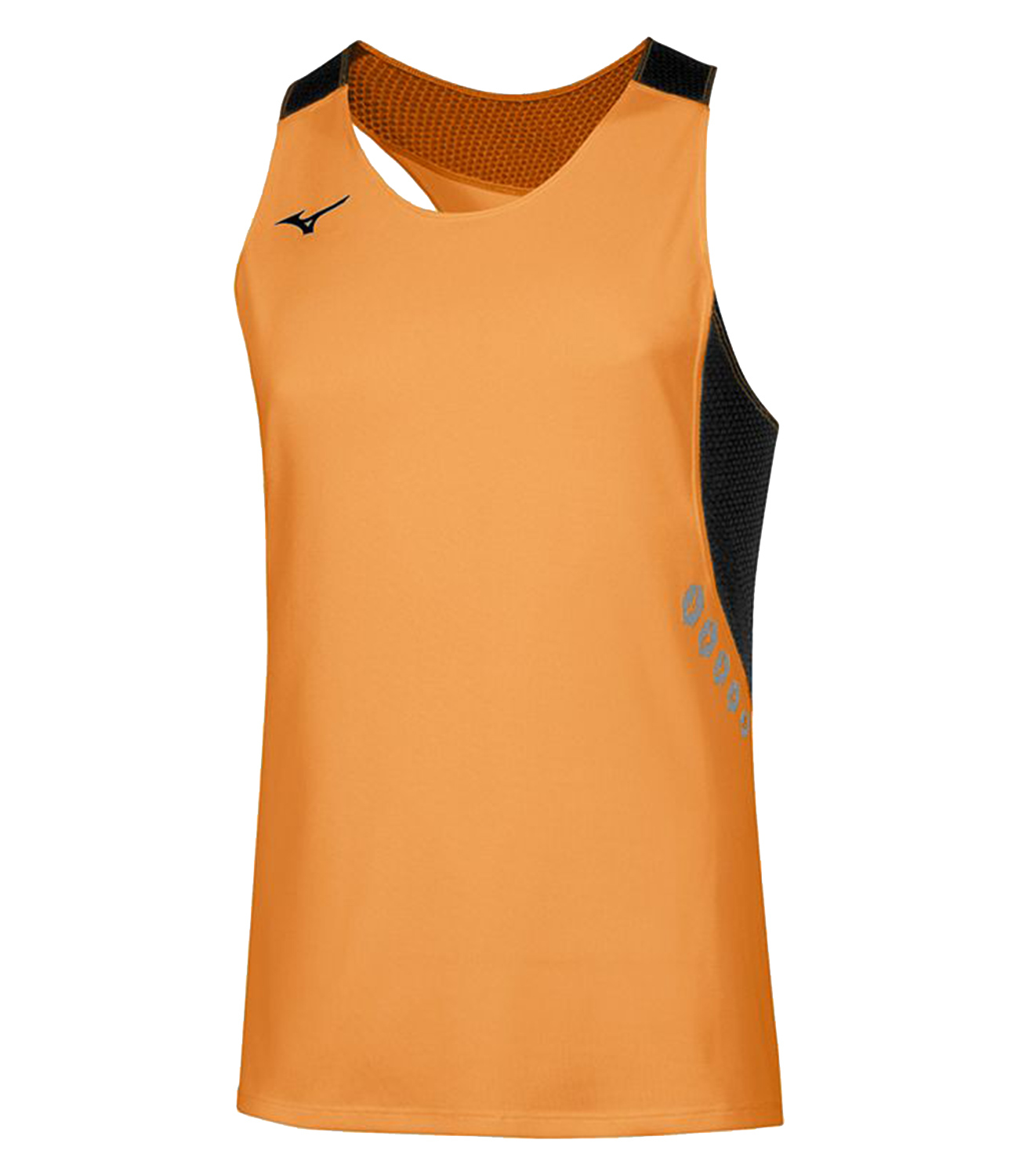 Mizuno Premium Singlet беговая майка мужская оранжевая