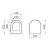 VitrA 801-003-009 Сиденье для унитаза с микролифтом