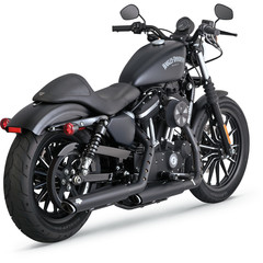 VANCE & HINES MUFFLERS BL TS 3" 14-20XL MUFFLER TWIN SLASH 3" BLACK