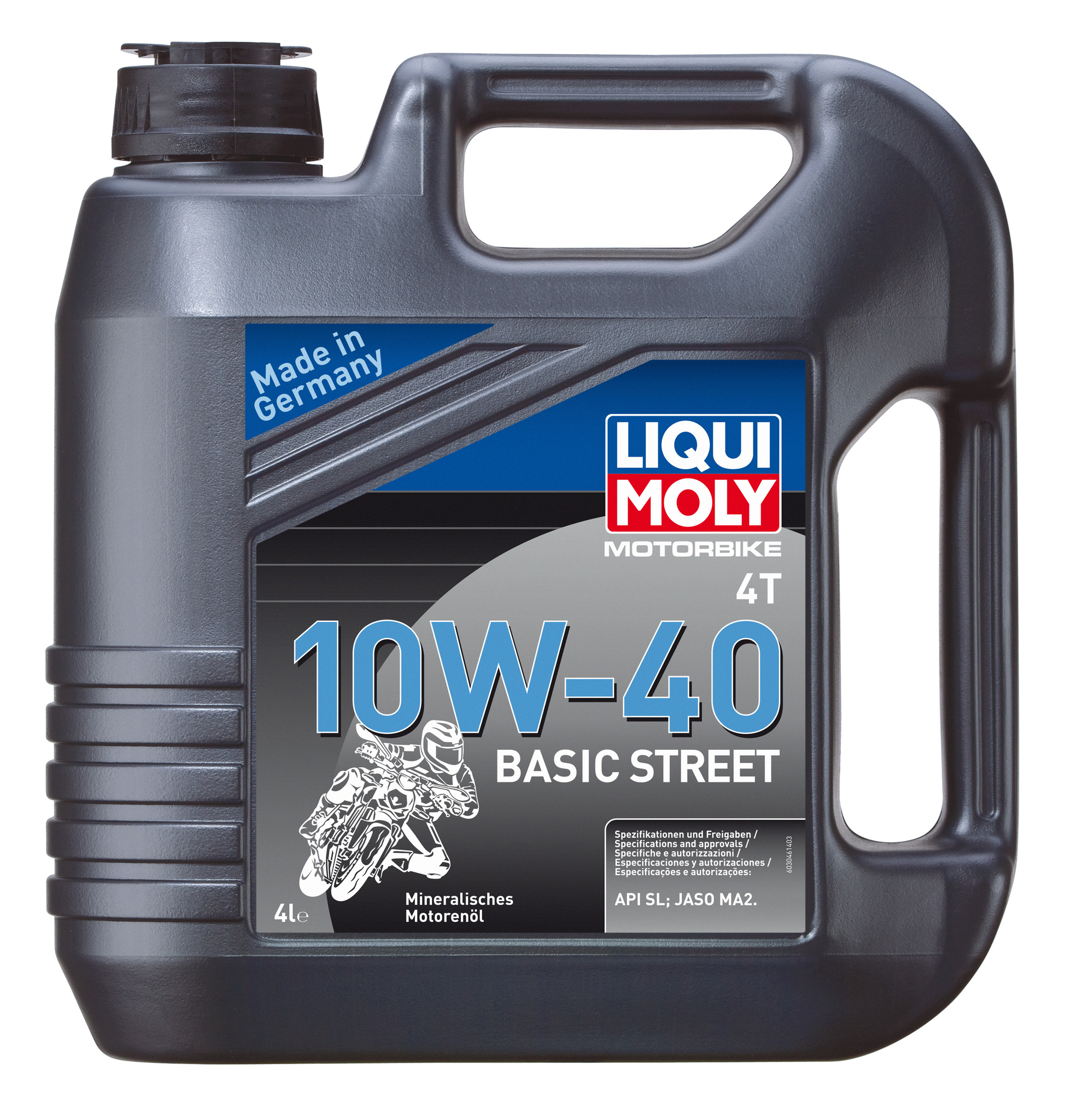 Motorbike 4T 10W-40 Basic Street – минеральное масло для 4-х тактных мотоциклов