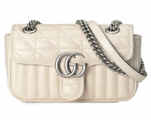 Женская мини-сумка на плечо Gucci GG Marmont черный