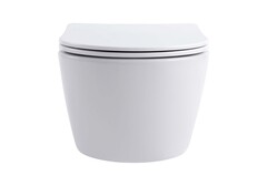 SET AQUATEK ЕВРОПА New-045 4в1 (рама + крепление + кнопка + унитаз + тонкое сиденье с механизмом soft close)