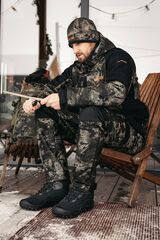 Демисезонная/зимняя шапка для охоты Remington Journey Black Camo на remingtonn.ru