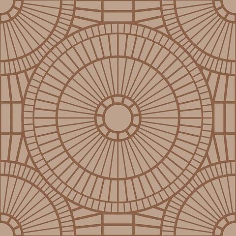 ABK Moooi Nesting Room Decor Library Owl Copper Nat 60x60