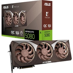 Видеокарта ASUS GeForce RTX 5080 NOCTUA OC 16GB (RTX5080-O16G-NOCTUA), (90YV0M32-M0NA00)