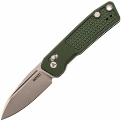 Фото Складной нож SRM Scout stonewash сталь 14C28N рукоять Green G10