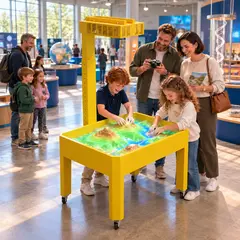 Интерактивная песочница Sandbox Стандарт 2 в 1 мобильная