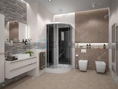 ДУШЕВАЯ КАБИНА ERLIT ER3508P-C4 80x80x215 с низким серым поддоном