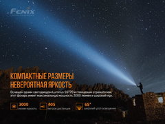 Фонарь Fenix PD40R V2.0 3000lm