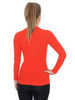 Термобелье женское Brubeck Active Wool терморубашка оранжевая - 2