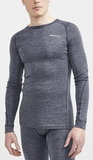 Комплект термобелья Core Wool Merino Set M navy melange с шерстью мериноса