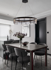 Люстра D8825P/M-600 black/smoky