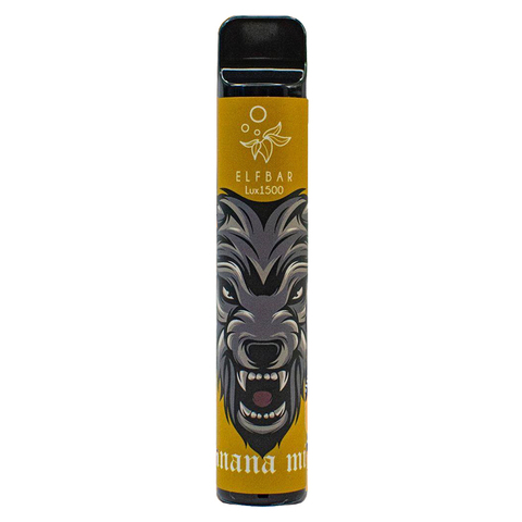Elf Bar Lux 1500 Банановое молоко - Banana milk