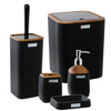 Fixsen Black Wood FX-401-4 Мыльница, цвет: чёрный