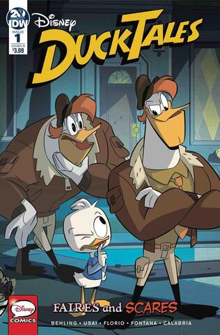 Ducktales Faires And Scares #1 (Cover B)
