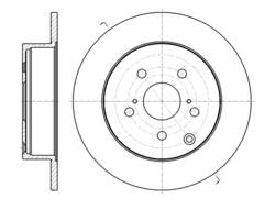 Диск тормозной G-brake  GR-01909