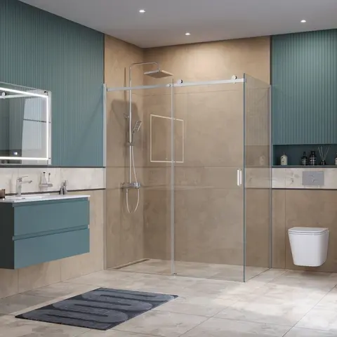 BelBagno SOFT_CLOSE-2-AH-1-160/90-C-Cr Душевой уголок