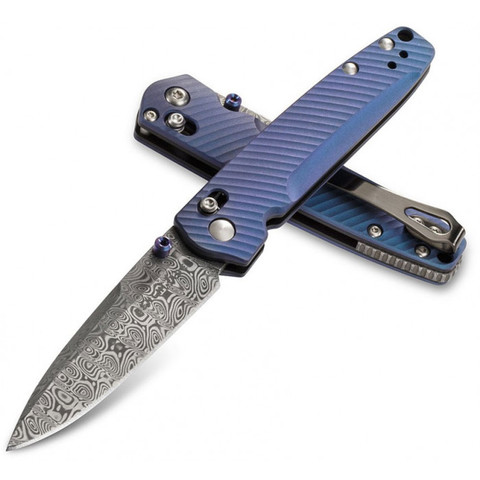 Складной нож Benchmade 485-171 Blue-Violet Ti