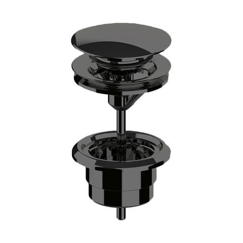 Almar E094000.AB Almar Донный клапан 1"1/4 для раковины, цвет черный металл брашированный PVD