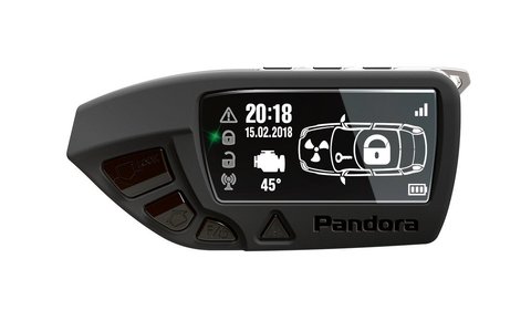 Брелок Pandora LCD DXL 670 black Брелок Pandora LCD DXL 670 black