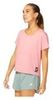 Asics Sakura Ss Crop Top футболка для бега женская розовая - 2