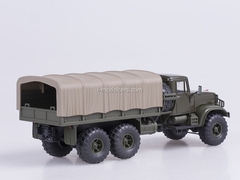KRAZ-255B1 board with awning 1969 green matte 1:43 Nash Avtoprom