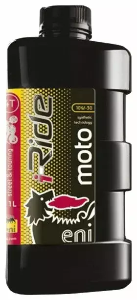Масло моторное 4Т ENI i-Ride moto 10W30 1л