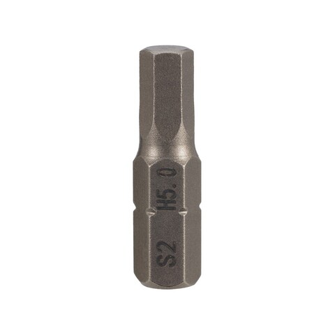 Бита шестигранная HEX 5,0 х25мм S2 1шт SGS 6325-H5.0