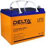 Аккумулятор Delta DTM 1233 L ( 12V 33Ah / 12В 33Ач ) - фотография