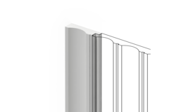 Финишный молдинг LF138A NP Long