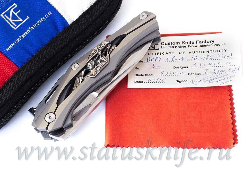Нож CKF Custom Decepticon Десептикон-1 Д.Стрельцов
