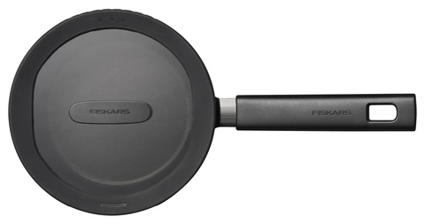 Ковш Fiskars Hard Face 1052226 1.8л. d=18см (с крышкой) черный