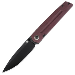 Фото Складной нож Artisan Sirius, сталь S35VN, рукоять микарта, коричневый