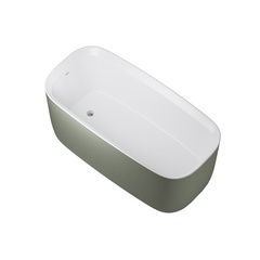Allen Brau Infinity 2.21003.21/CGM Акриловая ванна, 170x78, цвет: белый, зелёный фото
