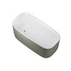 Allen Brau Infinity 2.21003.21/CGM Акриловая ванна, 170x78, цвет: белый, зелёный