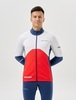 Мужская тренировочная лыжная куртка Nordski Pro 2.0 white-red-blue - 3