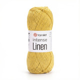 Пряжа YarnArt Intense Linen 4119 горчица