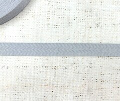 Лента киперная, хлопок, ш. 1,5 см, светло-серый
