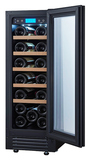 Винный шкаф Cellar Private CP020-1TBH черная дверь