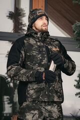 Демисезонная/зимняя шапка для охоты Remington Journey Black Camo на remingtonn.ru