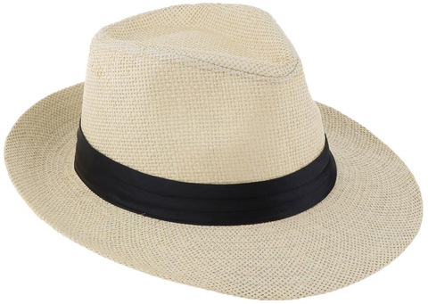 Картинка шляпа Skully Wear  Beige - 2