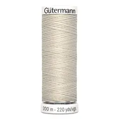 Нить Sew-All 200 м, Gutermann, 299 св.серо-бежевый