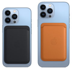 Apple iPhone Leather Wallet Midnight